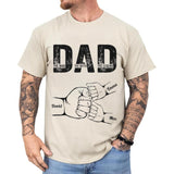 Dad The Man The Myth The Legend - Personalized Shirt Father's Day, Dad The Man The Myth The Legend Shirt, Fathers Day Shirts for Dad Grandpa Papa, Custom Dad Shirts for Men, Gifts for Dad Grandpa