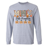 Personalized Grandma Shirt, Custom Nickname Grandma Nana Mimi Shirt for Autumn, Grandma shirt with Grandkids Names, Fall Halloween Shirt