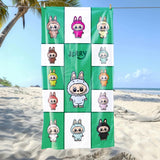 Cute Personalized Beach Towel, Personalized Name Bath Towel, Custom Pool Towel, Beach Towel With Name, Outside Birthday Vacation Gift