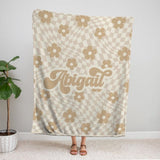 Personalized Blanket With Name, Super Soft Premium Fleece Blanket for Kids and Adults - Unique Gift for Birthday, Baby Shower, Christmas, House Warming, Valentine's day