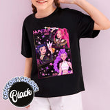 Kpop Demon Hunters T-Shirt Gift for Woman, Jinu Manga, Kpop Huntrix Shirt, Demon Hunter Merch, Kpop Saja Girls Fan Shirt