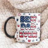 Personalized Coffee Cup With Kids Names for Dad Husband Son, Unique Gift for Father's Day, Birthday, Christmas