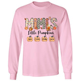 Personalized Grandma Shirt, Custom Nickname Grandma Nana Mimi Shirt for Autumn, Grandma shirt with Grandkids Names, Fall Halloween Shirt