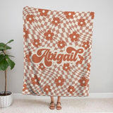 Personalized Blanket With Name, Super Soft Premium Fleece Blanket for Kids and Adults - Unique Gift for Birthday, Baby Shower, Christmas, House Warming, Valentine's day