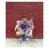 Family Matching Shirt - Pizza Lover Handmade Graphic Tees, Dad Gift for Him from kids, Family Photo Outfit