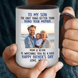 Personalized Mug with Photo and Text - Funny Fathers Day Gifts, Birthday, Anniversary