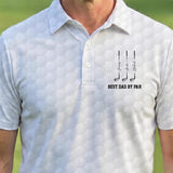 Best Dad Grandpa By Par Personalized Polo Shirt, Father's Day Golf Gift for Dad, Custom Golf Polo Shirt, Gift for Him Dad Grandpa Golf Lover