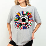 2026 Soccer Cup Shirt, Soccer World Tournament T-shirt, International Game Day Tees, Usa Canada Mexico Football Sweatshirt, Sport Fan Gift