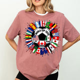 2026 Soccer Cup Shirt, Soccer World Tournament T-shirt, International Game Day Tees, Usa Canada Mexico Football Sweatshirt, Sport Fan Gift