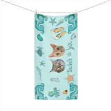 Personalized Beach Towel with Photo - Custom Photo Vacation Beach Towel