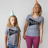 Family Matching Shirt - Pizza Lover Handmade Graphic Tees, Dad Gift for Him from kids, Family Photo Outfit