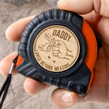 Personalized Dad And Kids Bump, Loved Beyond Measure Tape Measure, Fathers Day Gift , Gift for Dad, Grandpa, Gift for Him Tape Measure Ruler