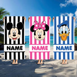 Custom Beach Towel for Kids and Adults, Custom Summer Beach Towel, Summer Gift for Beach Trip