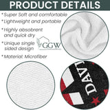 Dad Beach Towel, Custom Fathers Day Gifts for Dad, Dad Gifts from Kids, Papa Beach Towel, Summer Pool Towel for Fathers Day, Gift for Dad