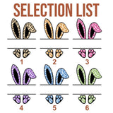 Custom Easter Shirt, Matching Family Easter Shirt, Personalized Bunny Shirt, Bunny Family Shirts, Bunny TShirts, Family Matching T-shirts