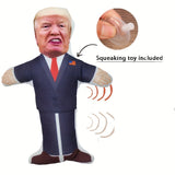 Hilarious Squeaky Dog Toy - Durable Polyester Chew Toy for All Breeds