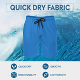 Funny Best Father Ever - Beach Trunks Drawstring Shorts for Men