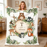 Personalized Name Blanket for Baby Shower, Birthday and Christmas