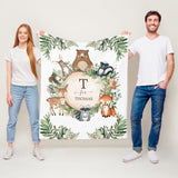 Personalized Name Blanket for Baby Shower, Birthday and Christmas