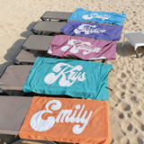 High Quality Personalized Name Beach Towel,Bath Towel, Pool Towel for Kids and Adults