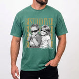 Custom Dad Vintage Photo Shirt: Personalized Fathers Day Shirt With Kids Photo, Funny Dad Shirt, Best Dad Ever Shirt, New Dad Gift