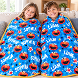 Customizable Name Blanket for Kids Adults - Adorable Gift for Birthday Christmas - High Quality Super Soft Blanket