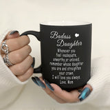 Mom To Daughter Mug - Perfect Gift for Birthday, Mother's Day, Christmas