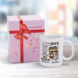 To My Wife You Are My Queen Forever - Romantic Mug for Wife Girlfriend - Wedding Anniversary Birthday Gift For Her