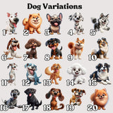 Personalized Girl and Dog Mug with over 80 Design Choices - Customizable Gift for Dog Lovers, Pet Owner Mug