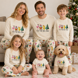 Matching Family Christmas Pajamas Tis The Sea Sun, Custom Family Vacation PJs