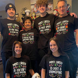 Most Likely To Family Matching Christmas Shirts-Unisex Personalized Funny Christmas Family Sweatshirt Shirt