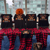 Reindeer Family Christmas Shirt,Personalized Christmas Family Shirt,Custom Family Name Tee,Funny Christmas Tee,Gift For Christmas,Xmas Gift