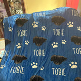 Personalized Dog Blanket with Name | Custom Photo Blanket for Dog | Custom Pet Photo Blanket | Personalized Dog Lover Gift | Gift for Pet