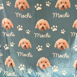 Personalized Dog Blanket with Name | Custom Photo Blanket for Dog | Custom Pet Photo Blanket | Personalized Dog Lover Gift | Gift for Pet