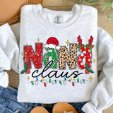 Christmas Mama Gigi Nana Grandma Claus - Unisex Sweatshirt Shirt