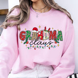 Christmas Mama Gigi Nana Grandma Claus - Unisex Sweatshirt Shirt