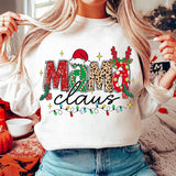 Christmas Mama Gigi Nana Grandma Claus - Unisex Sweatshirt Shirt