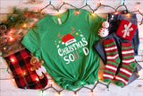 Christmas Squad Family Matching Shirt - Personalized Family Christmas Group Shirt - Unisex Christmas Family Shirt