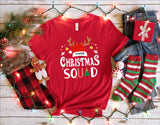Christmas Squad Family Matching Shirt - Personalized Family Christmas Group Shirt - Unisex Christmas Family Shirt