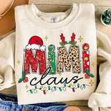 Christmas Mama Gigi Nana Grandma Claus - Unisex Sweatshirt Shirt