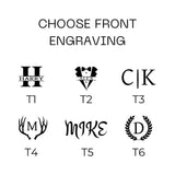 Personalized Leather Belt with Engraved Custom Message and Initial - Funny Anniversary Gift for Husband from Wife - Father’s Day Gift for Daddy - Custom Romantic Valentine Gift for Boyfriend Fiancé