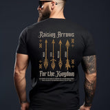 Raising Arrows Father's Day Gift, Christian Shirt for Dad, Gift for Husband, Apparel for Dad, Christian Gift for Dad, Birthday Gift for Him