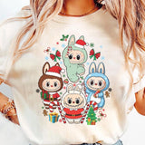 Kawaii Labu Inspired Sweatshirt - Christmas Gift For Labu Fans Harajuku Style Animal Sweatshirt Hoodies T-Shirts