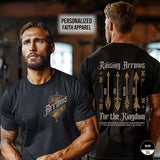 Raising Arrows Father's Day Gift, Christian Shirt for Dad, Gift for Husband, Apparel for Dad, Christian Gift for Dad, Birthday Gift for Him
