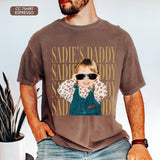 Custom Vintage Dad Photo Shirt, Childhood Photo Dad Shirt, Father's Day Gift from Kids, Father's Day Shirt, New Dad Gift