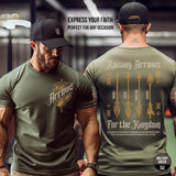 Raising Arrows Father's Day Gift, Christian Shirt for Dad, Gift for Husband, Apparel for Dad, Christian Gift for Dad, Birthday Gift for Him