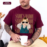 Custom Vintage Dad Photo Shirt, Childhood Photo Dad Shirt, Father's Day Gift from Kids, Father's Day Shirt, New Dad Gift