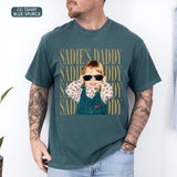 Custom Vintage Dad Photo Shirt, Childhood Photo Dad Shirt, Father's Day Gift from Kids, Father's Day Shirt, New Dad Gift