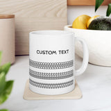 The Best Dad Hidden Message Coffee Mug - Customizable Mug with Text and Names- Funny Gift For Dad, Sarcastic Gift Mug, Gift Mug for the Best Dad
