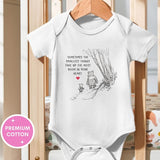 New Baby Onesie Pooh Baby Bear Bodysuit Smallest Things Heart Quote Classic New Baby Gift Baby Shower Gift New Mom Gift Baby Announcement